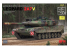 Rye Field Model maquette militaire 5109 Leopard 2A7V avec chenilles maillon par maillon Char de combat principal Allemand 1/35
