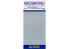HASEGAWA TF18 PLAQUE FINITION Adhésive effet Carbone argent 20 90x200mm