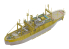 HASEGAWA maquette Bateau HP001 Soya Bateau observation Antarctique Super Detail 1/250