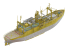 HASEGAWA maquette Bateau HP001 Soya Bateau observation Antarctique Super Detail 1/250