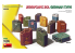 MINI ART maquette militaire 24002 JERRYCANS 20L TYPE ALLEMAND​ 1/24