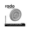 Rado miniatures accessoire RDM35S15 Roues Morris C9/B Thunder Model 1/35