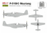 AZ Model Kit avion AZ7708 P-51B/C Mustang JOYPACK 3in1 1/72