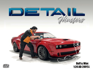 American Diorama figurine AD-24604 Details Masters - Figurine 4 Polissage ou application de cire 1/24