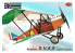 KP Model kit avion KPM0445 Ansaldo S.V.A.9 Italian Eagles 1/72