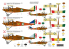 KP Model kit avion KPM0445 Ansaldo S.V.A.9 Italian Eagles 1/72