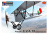 KP Model kit avion KPM0447 Ansaldo S.V.A.10 Italian services 1/72