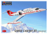 KP Model kit avion KPM14409 Learjet 35 Ambulance 1/144