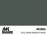 Ak interactive Real Colors RC902 Vert foncé terne - Dull Dark Green FS34092 17ml