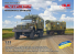 Icm maquette militaire 72817 ZiL-131 Camion avec remorque Forces armées ukrainiennes 1/72