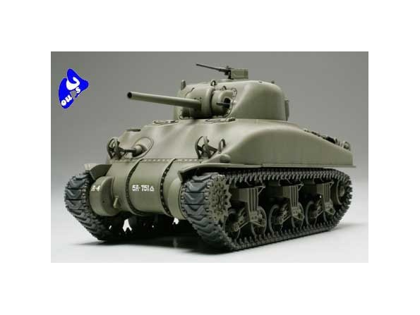 tamiya maquette militaire 32523 M4A1 Sherman 1/48