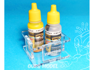 Vertigo VH002 Support pots de peinture 2 x 17ml