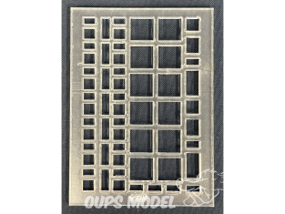 Vertigo LCA48004 Moule acrylique pour briques / pavés type 4 1/48