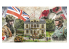 Italeri maquette 6107 Hartenstein Hotel 1944 Marché/Jardin BATTLE SET 1/72