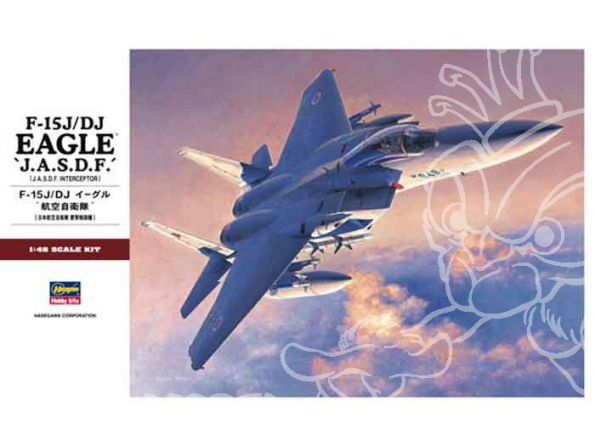 HASEGAWA maquette avion 07251 McDonnell Douglas F-15J/DJ EAGLE 1/48