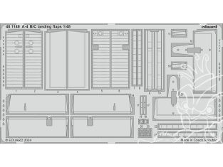 EDUARD photodecoupe avion 481149 Volets d'atterrissage Dougls A-4B/C Hobby 2000 / Hasegawa 1/48
