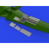 Eduard kit d'amelioration brassin Print 672379 Gun bays P-51D Eduard 1/72
