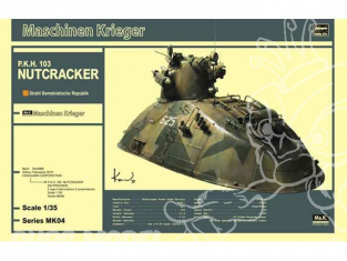 HASEGAWA maquette espace 64004 P.K.H. 103 NUTCRACKER 1/35