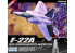 Academy maquette avion 12423 Lockheed Martin Boeing F-22 Air Dominance Fighter 1/72