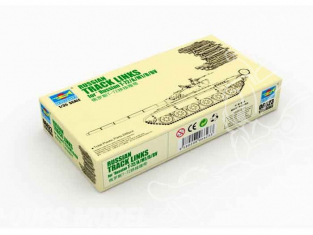 TRUMPETER kit amelioration militaire 06623 SET CHENILLES TYPE T-72 pour CHARS LEGERS US 1/35