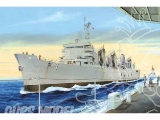 Trumpeter maquette bateau 05785 navire rapide d&39appui tactique USS SACRAMENTO 1/700