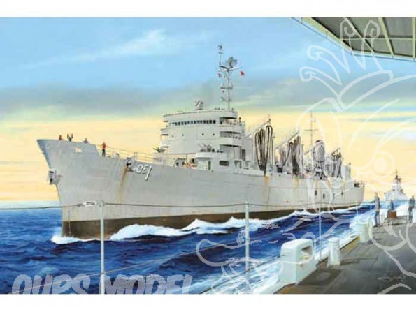Trumpeter maquette bateau 05785 navire rapide d&39appui tactique USS SACRAMENTO 1/700