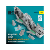 ResKit amelioration RSU32-0096 Cockpit Mirage 2000D édition basic pour kit Kitty Hawk / Zimimodel imprimé en 3D 1/32