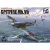 Border model maquette avion BF-004 Supermarine Spitfire Mk.Vb avec intérieur complet 1/35