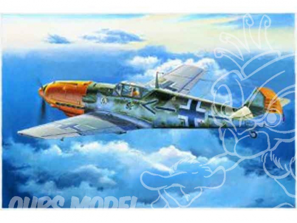 TRUMPETER maquette avion 02289 MESSERSCHMITT BF 109E-4 1/32