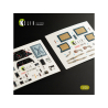 Kelik Decals 3D K35021 Autocollants 3D intérieurs AH-1G "Cobra" pour kit ICM 1/35
