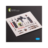 Kelik Decals 3D K72076 Autocollants 3D intérieurs Amx Ghibli pour kit Italeri 1/72