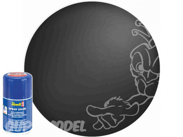 Revell 34108 Bombe acrylique Noir mat