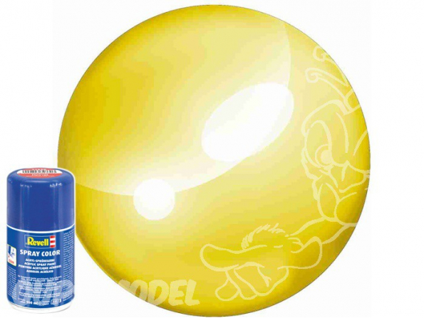 Peinture pour maquette - Acrylique en bombe : Bleu mat – Revell 34156