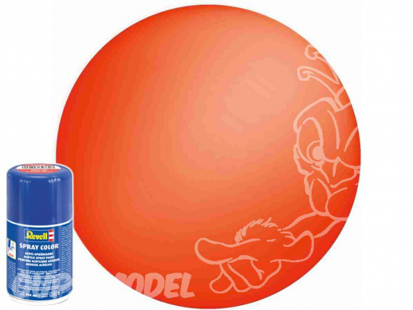 Revell 34125 Bombe acrylique Orange fluo mat