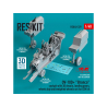 ResKit kit amelioration RSU48-0329 Cockpit OV-10D+ décal 3D trains d'atterrissage compartiment roues roues lestées kit ICM 1/48