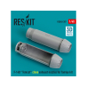 ResKit kit d'amelioration Avion RSU48-0387 Buses d'échappement fermées F-14D "Tomcat" pour kit Tamiya Imprimé en 3D 1/48
