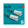 ResKit kit d'amelioration RSU48-0378 Prises d'air F-14A "Tomcat" pour kit Tamiya imprimées en 3D 1/48