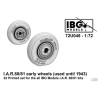 IBG maquette avion 72U048 Roues Early pour I.A.R 80/81 1/72