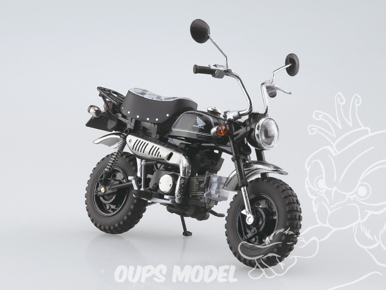 Aoshima miniature moto 11260 Honda Monkey LIMITED BLACK Montée et peinte 1/12