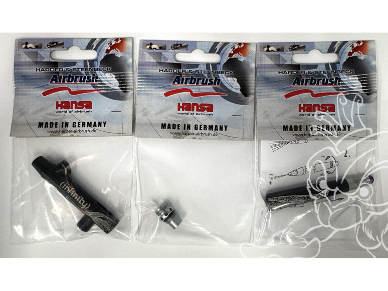 Harder & Steenbeck AEROGRAPHE Pack1 Ensemble Kyiv Infinity Dark 125415 + 126108 + 127665
