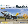 Kitty Hawk maquette avion 80115 McDONNELL F-101 VOODOO 1.48
