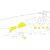 Eduard Express Mask EX1072 Mi-24P TFace Trumpeter 1/48