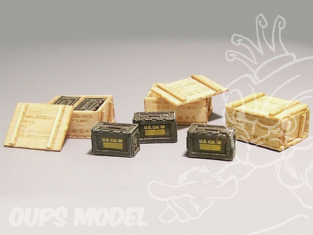 Plus Model 420 Caisses de munitions US Vietnam 1/35