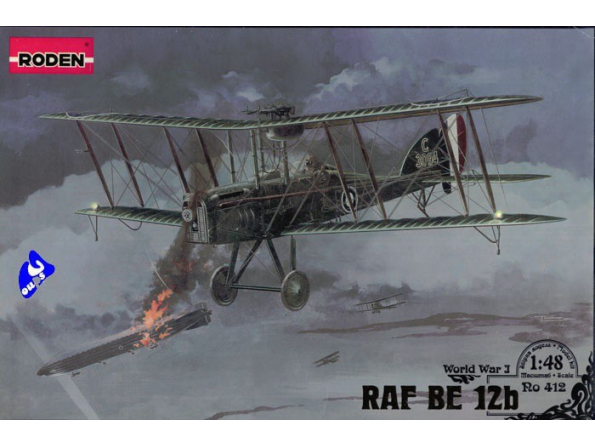 Roden maquettes avion 412 RAF BE 12b 1/48