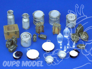 Plus Model 116 Equipement de cuisine Allemande 1/35