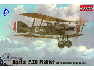 Roden maquettes avion 429 Bristol F2b 1/48