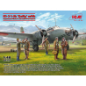 Icm maquette avion 48197 Ki-21-Ib « Sally » avec des pilotes et du personnel au sol japonais 1/48