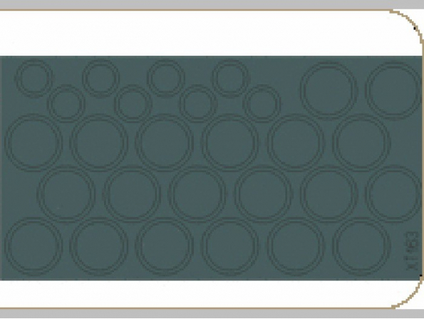 Eduard Express Mask xt165 Masques de roues BMP-3 1/35