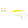 Eduard Express Mask EX1079 MiG-35 TFace Hobby Boss 1/48