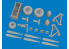 Eduard kit d&#039;amelioration brassin 672398 Set amélioration L-410UVP 2024 ex-Gavia Eduard 1/72